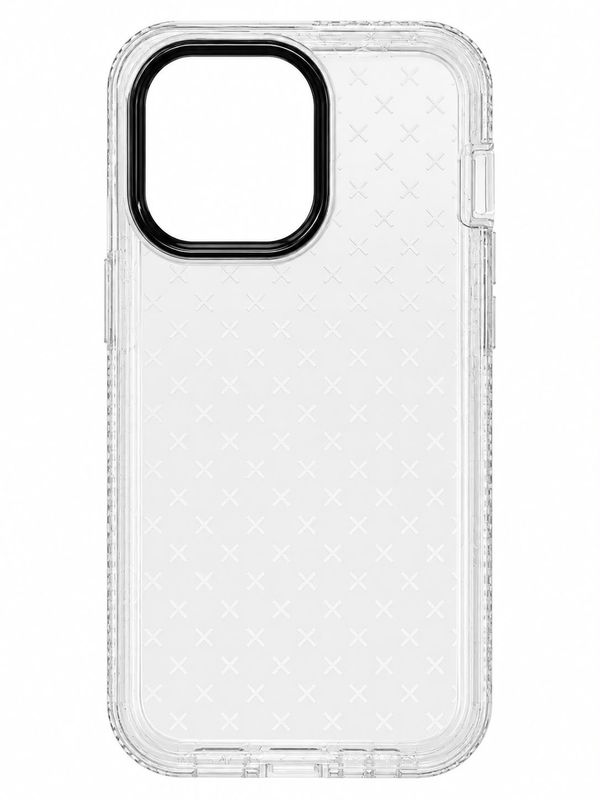 Clear X  Pattern Protective Phone Case for Iphone 13 Pro