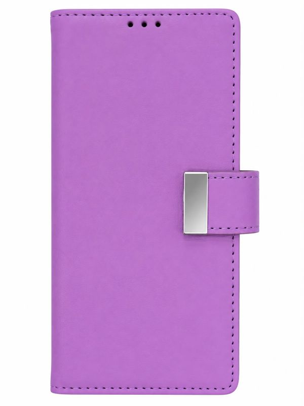 Rich Diary Wallet Case for Note 10- Purple