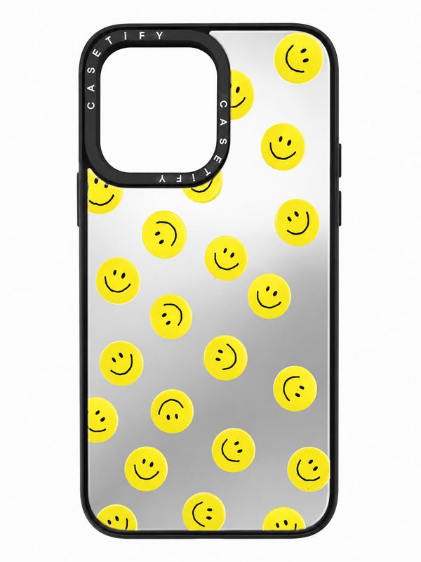 Mirror Print Smile Emoji Case for Iphone 13 Pro