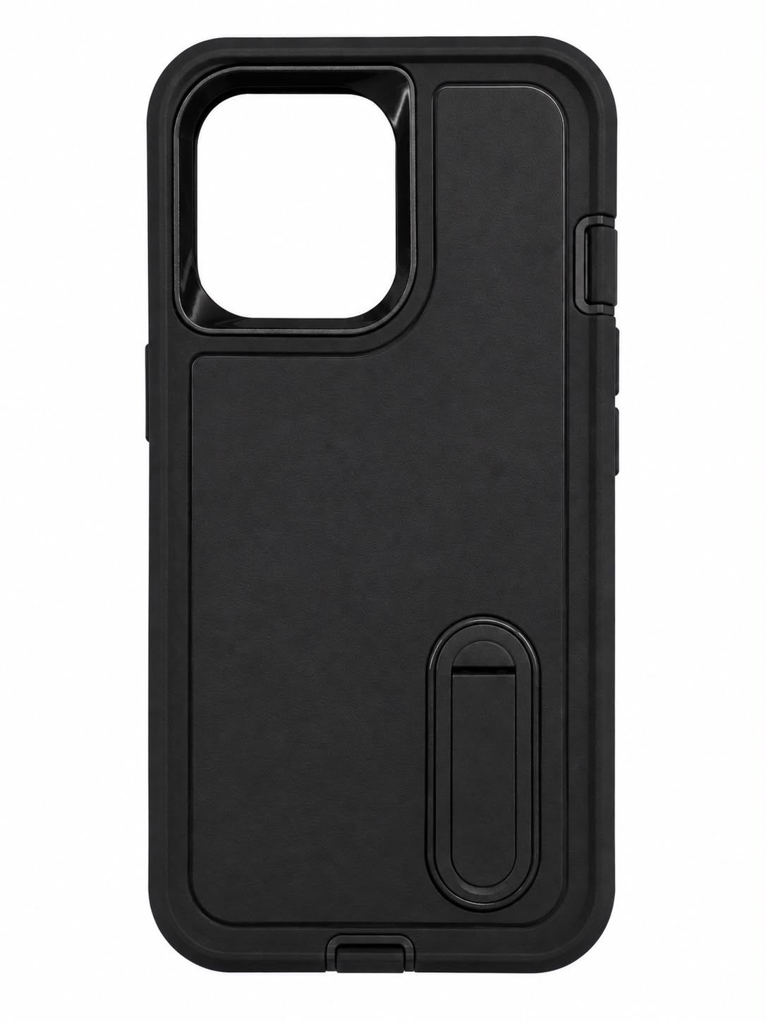 Heavy Duty Kickstand Case for Iphone 13 Pro- Black