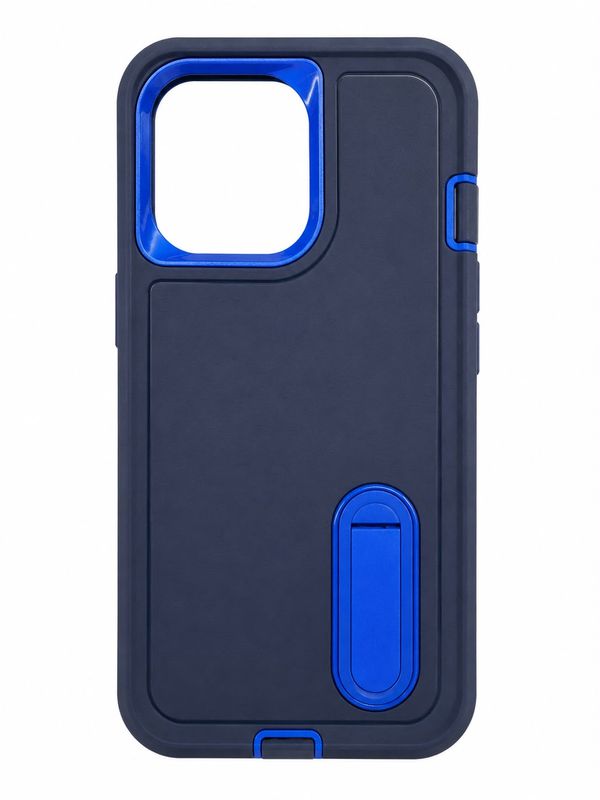 Heavy Duty Kickstand Case for Iphone 13 Pro- Blue