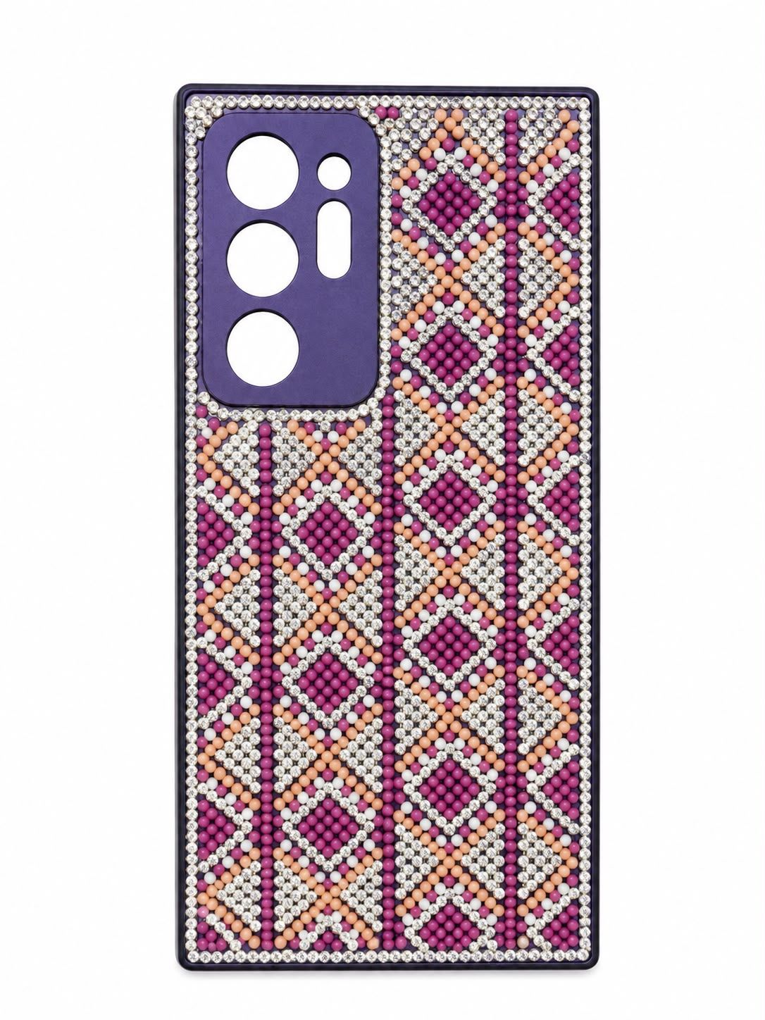 Swaro Star S7 Bling Case for Note 20 Ultra - Dark Purple