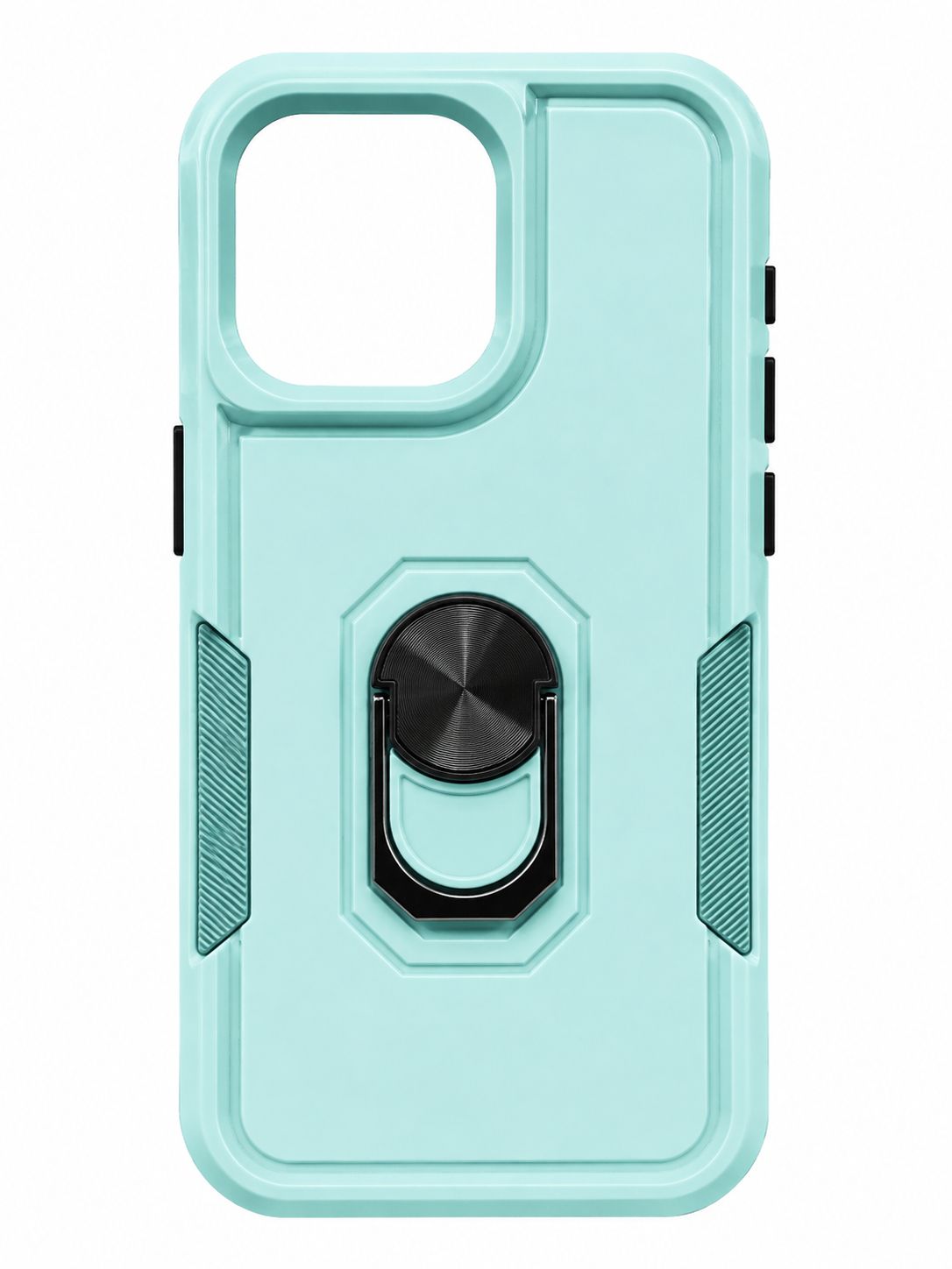 Commuter Shockproof Case with Ring for Iphone 14 Pro- Mint