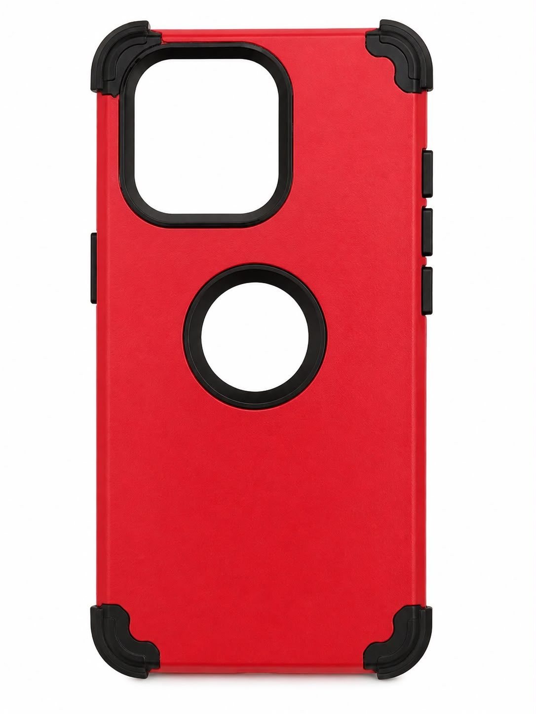 Commander Shockproof Edges Case for Iphone 14 Pro- Red