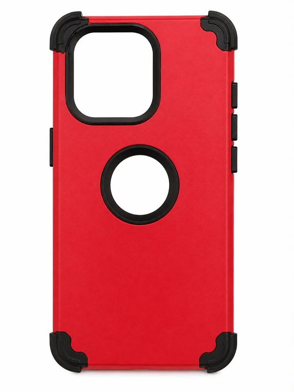 Commander Shockproof Edges Case for Iphone 14 Pro- Red