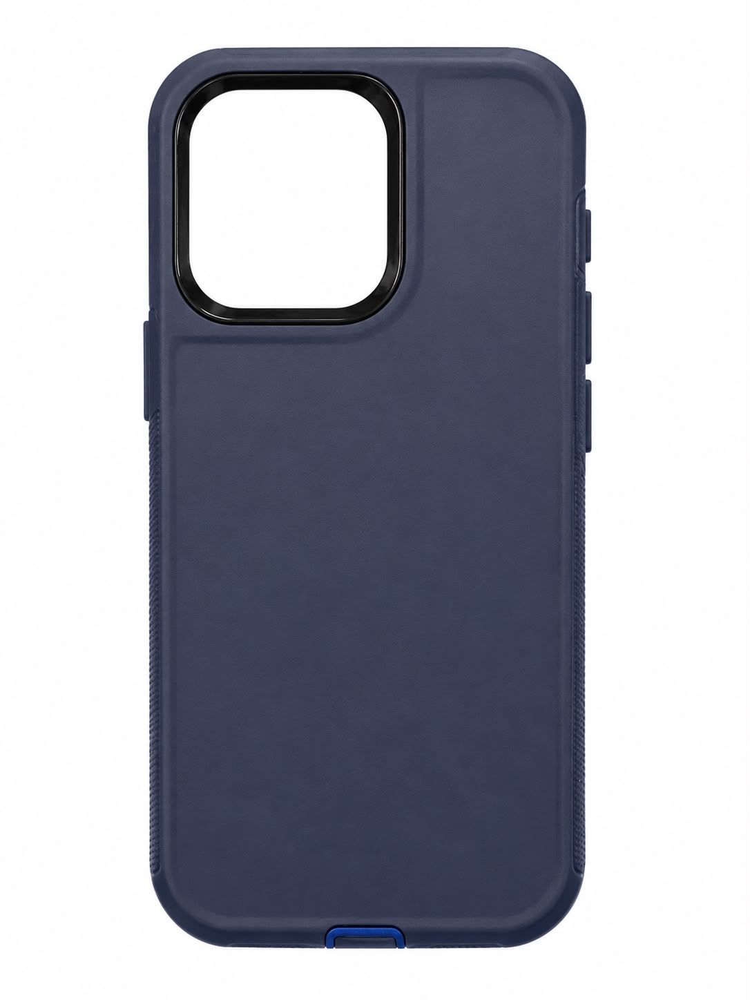 Heavy Duty Defender Case for Iphone 15 Pro Max- Navy Blue/Black (without Clip)
