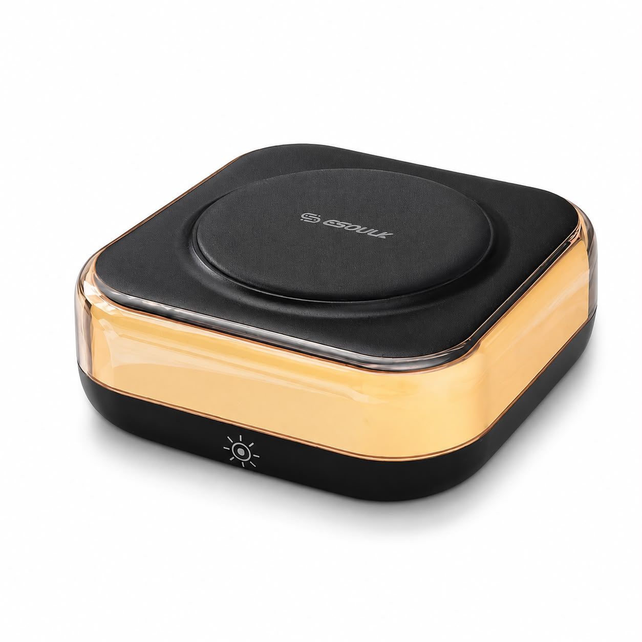 15w Night Light Wireless Charging Pad- Black