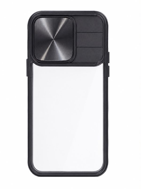 CF Hidden Camera Lens  Protector Case for Iphone 14 Pro- Black