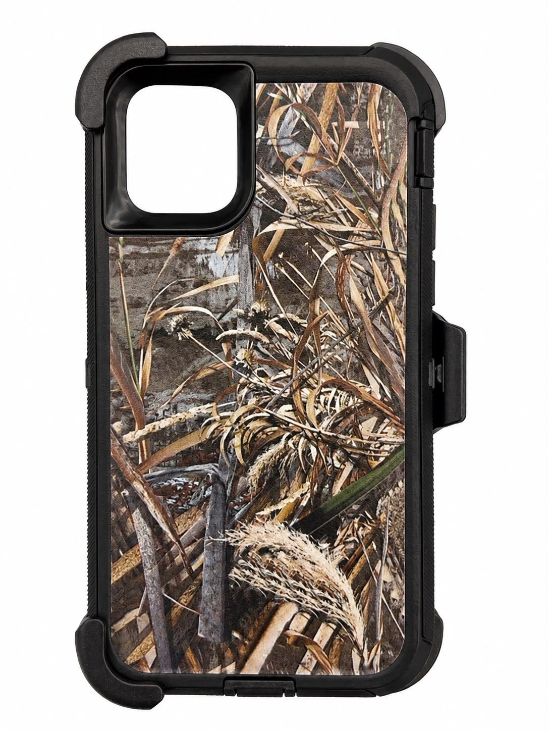 American Flag Heavy Duty case for Iphone 11- Black