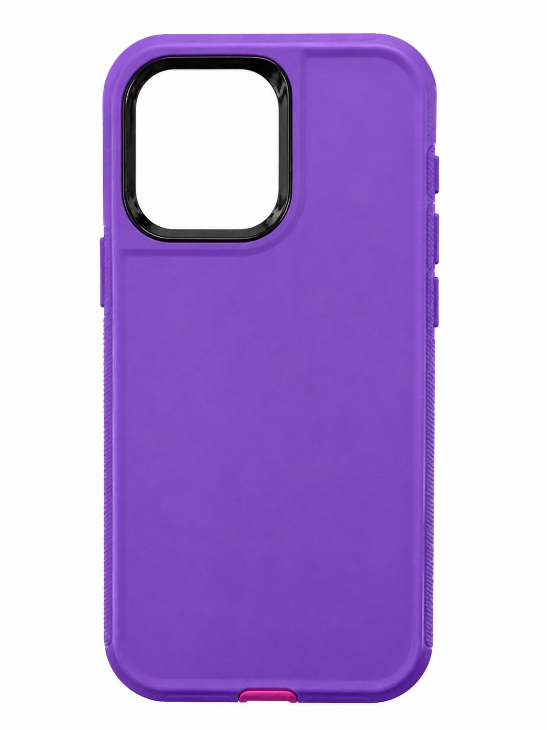 Heavy Duty Defender Case for Iphone 12 Pro - Purple (without Clip)