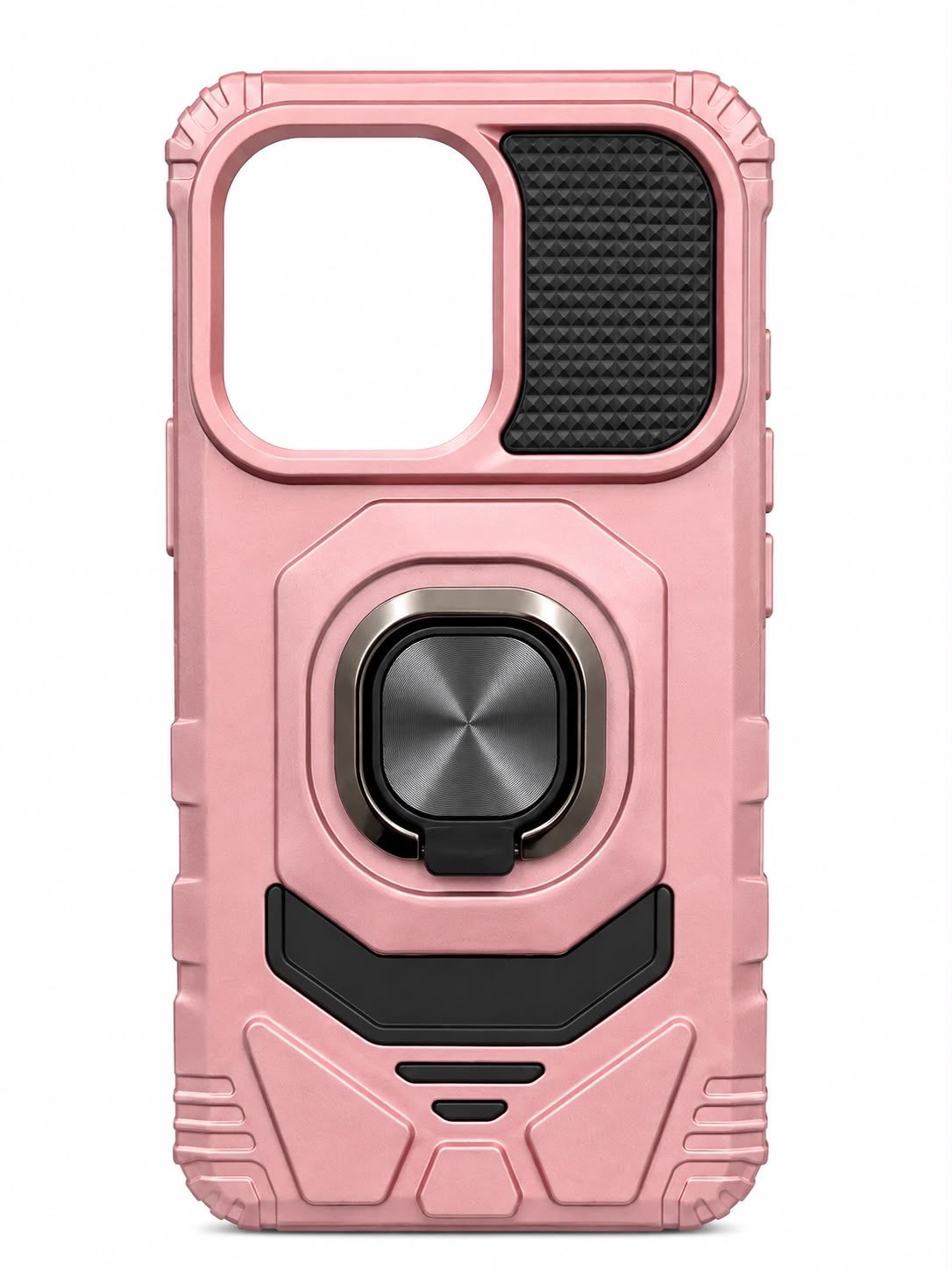 Union Magnet Ring Case for Iphone 14 Pro- Rose Pink