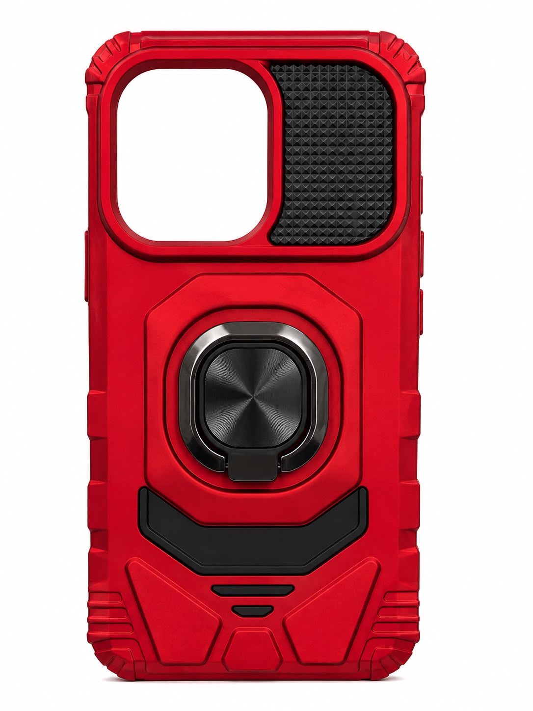 Union Magnet Ring Case for Iphone 14 Pro-Red