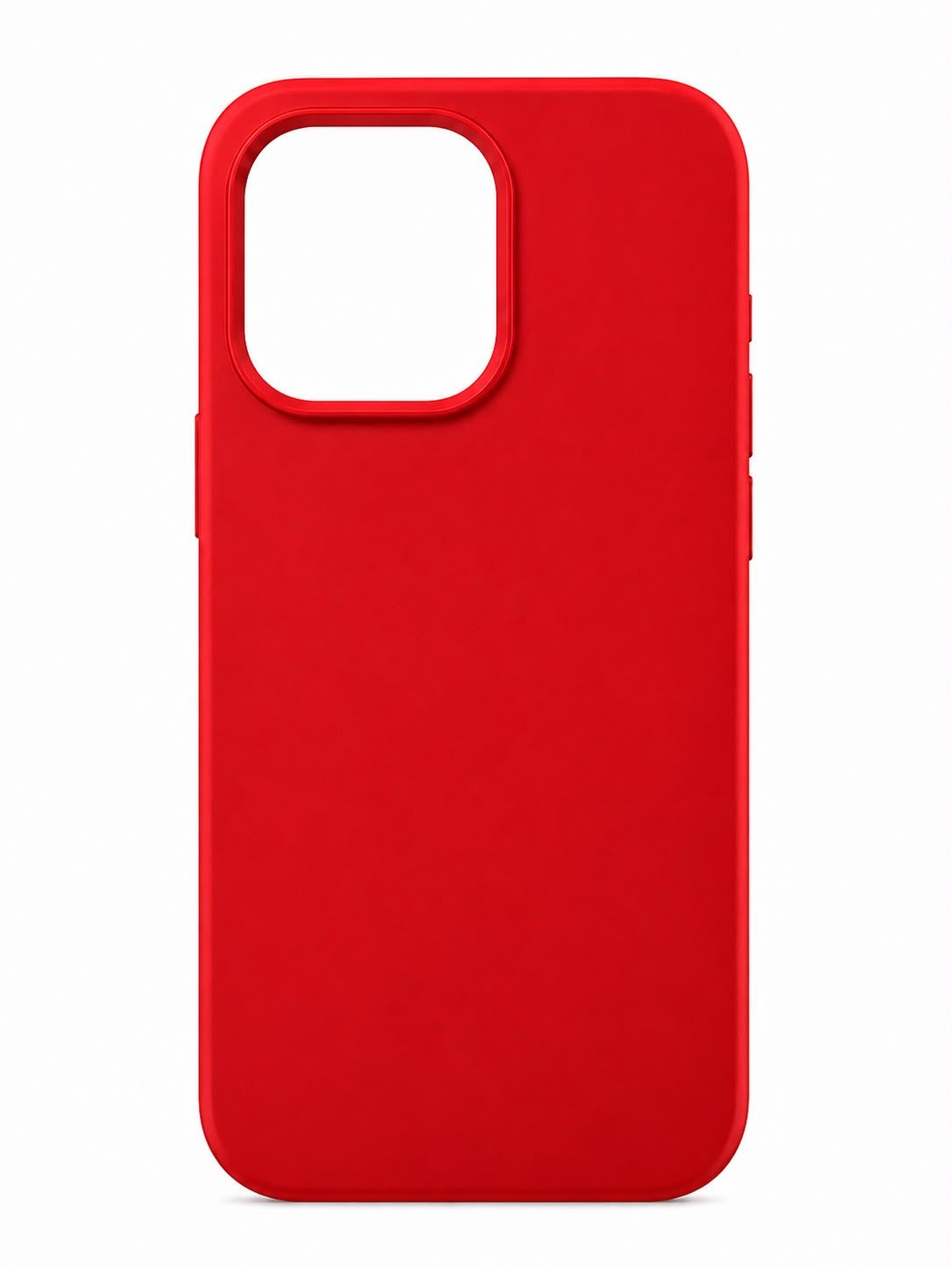 Full Silicon Case for Iphone 14 Pro- Red