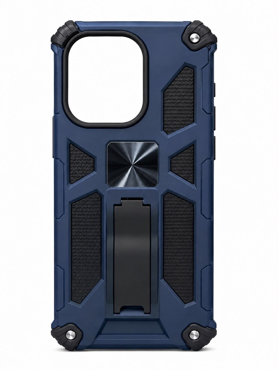 Magnet Stand Case for Iphone 14 Pro-Blue