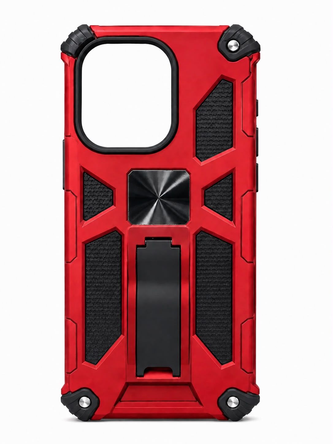 Magnet Stand Case for Iphone 14 Pro- Red