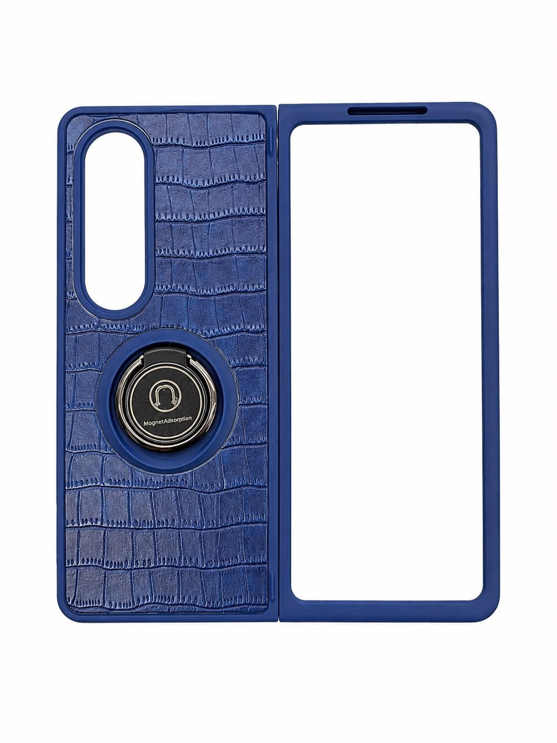 QYR PU03 CASE FOR GALAXY FOLD 4- Blue