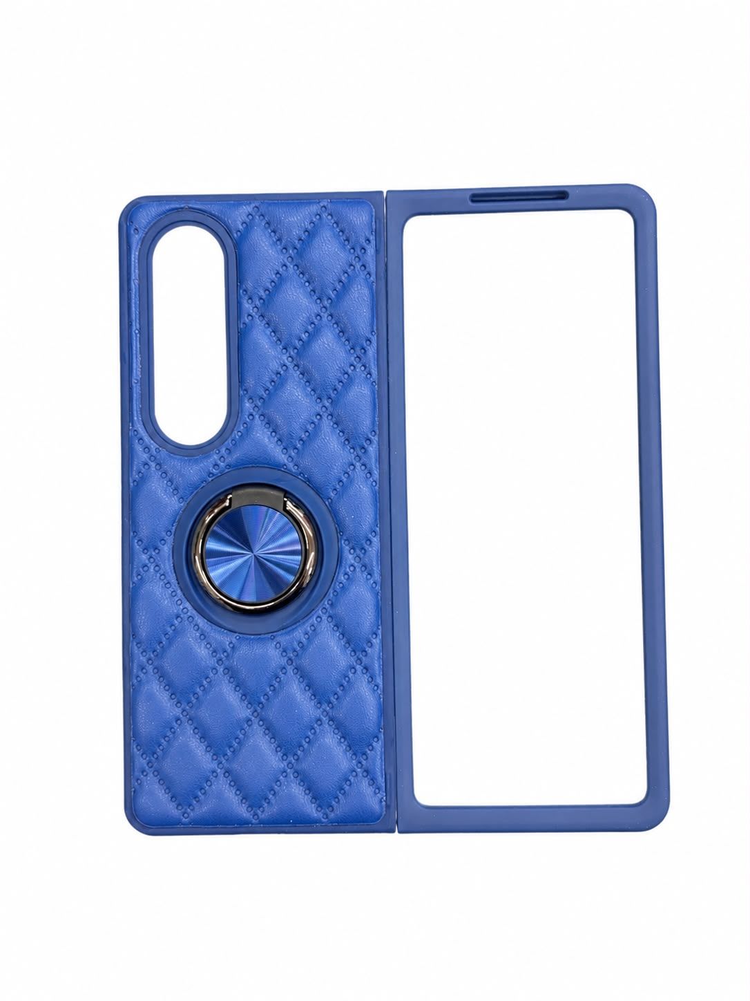 QYR PU03 CASE FOR GALAXY FOLD 4 - Blue