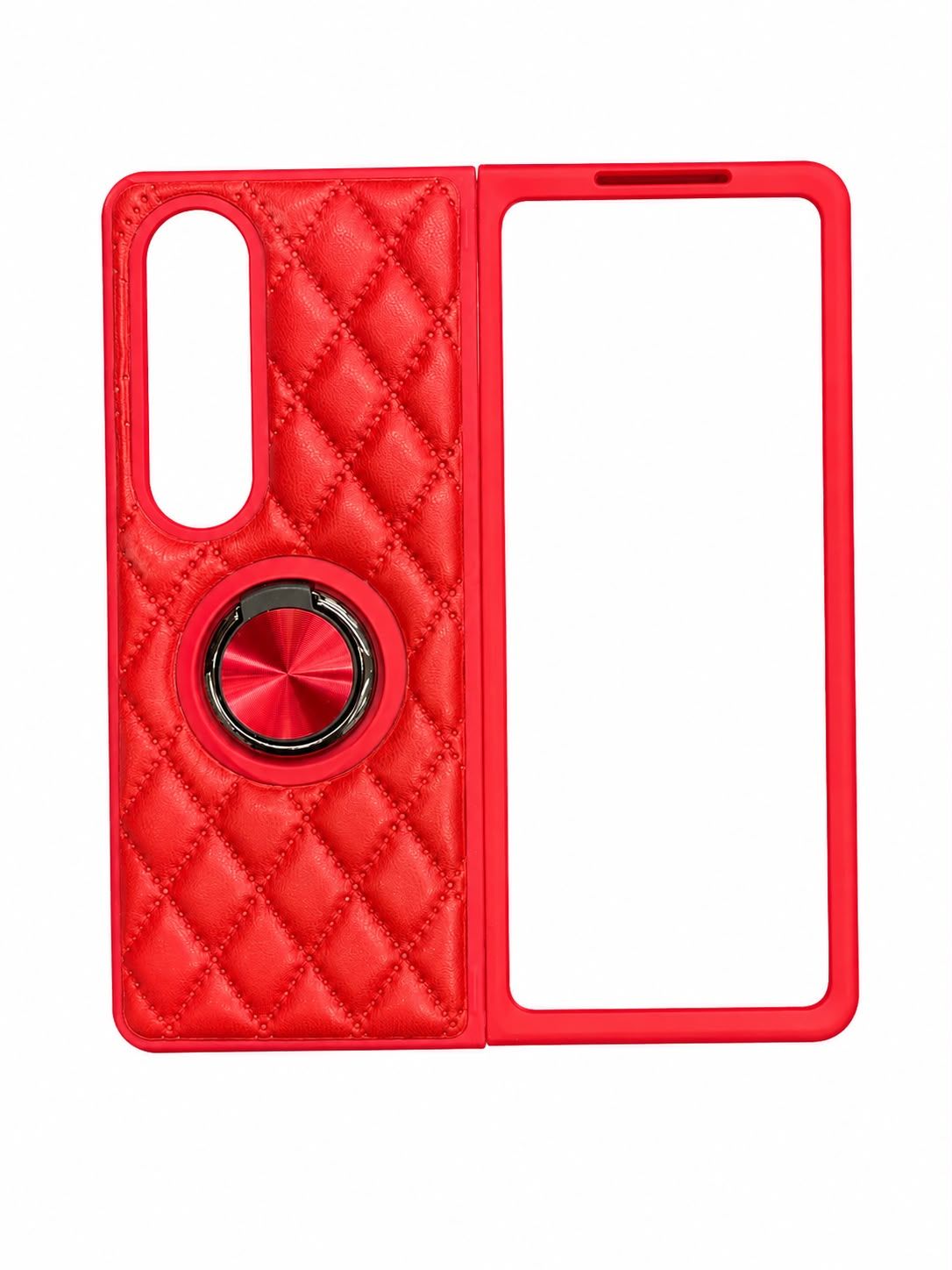 QYR PU03 CASE FOR GALAXY FOLD 4 - Red