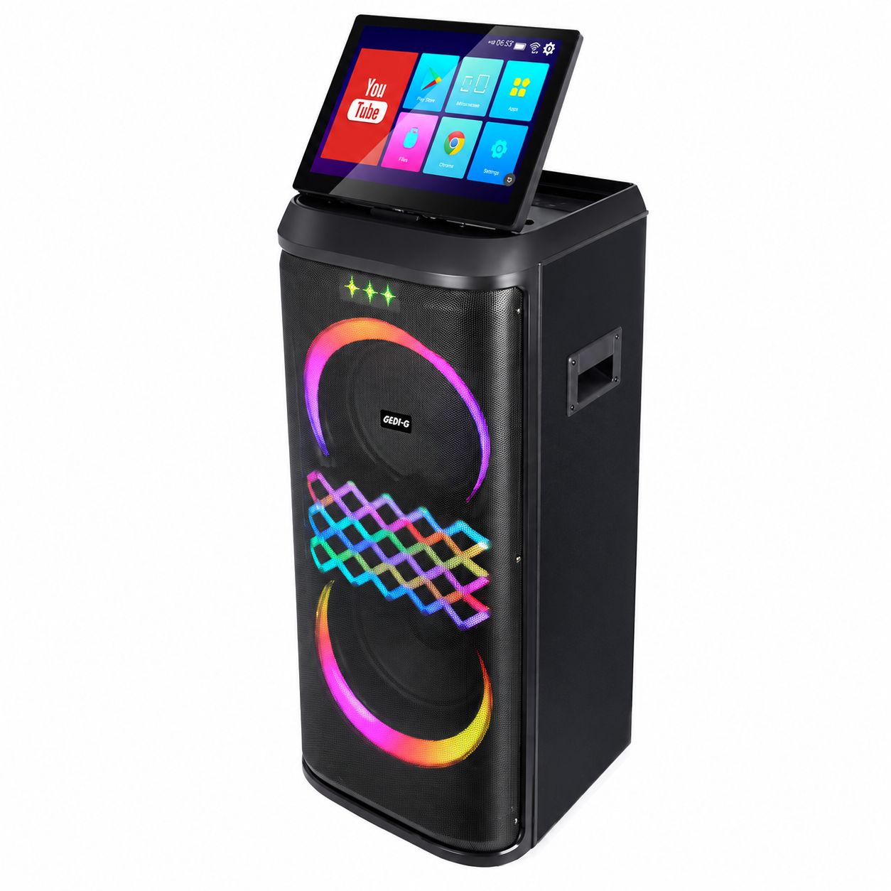 GD-1425 BLUETOOTH SPEAKER WITH FOLDING SCREEN