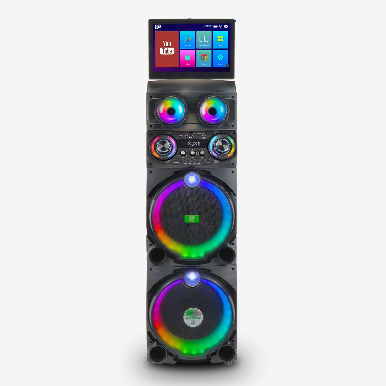DP-1427 BLUETOOTH SPEAKER WITH FOLDING SCREEN