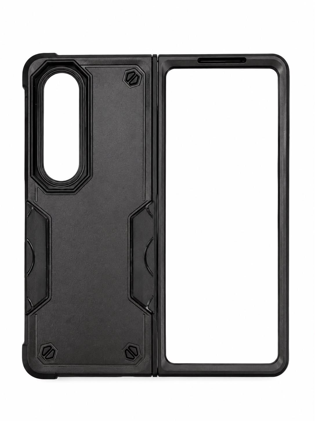 FLAG ARMOR CAES FOR GALAXY FOLD 4 - Black