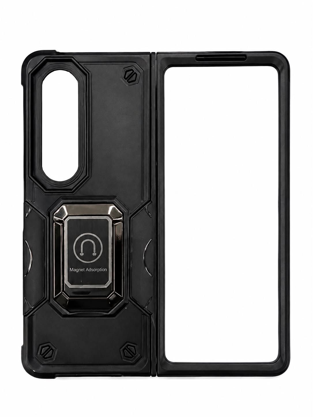 MAGNET FLAG CASE FOR GALAXY FOLD 4 - Black