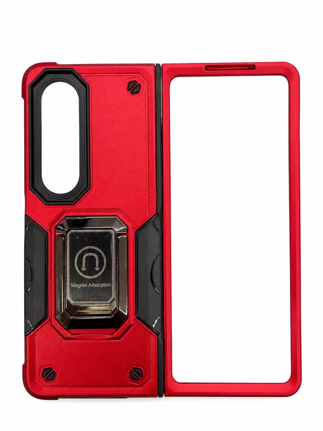 MAGNET FLAG CASE FOR GALAXY FOLD 4 - Red