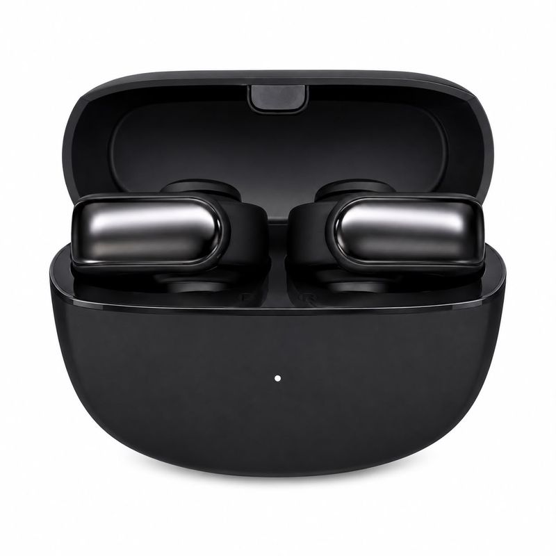 V12 Bluetooth earphones Black