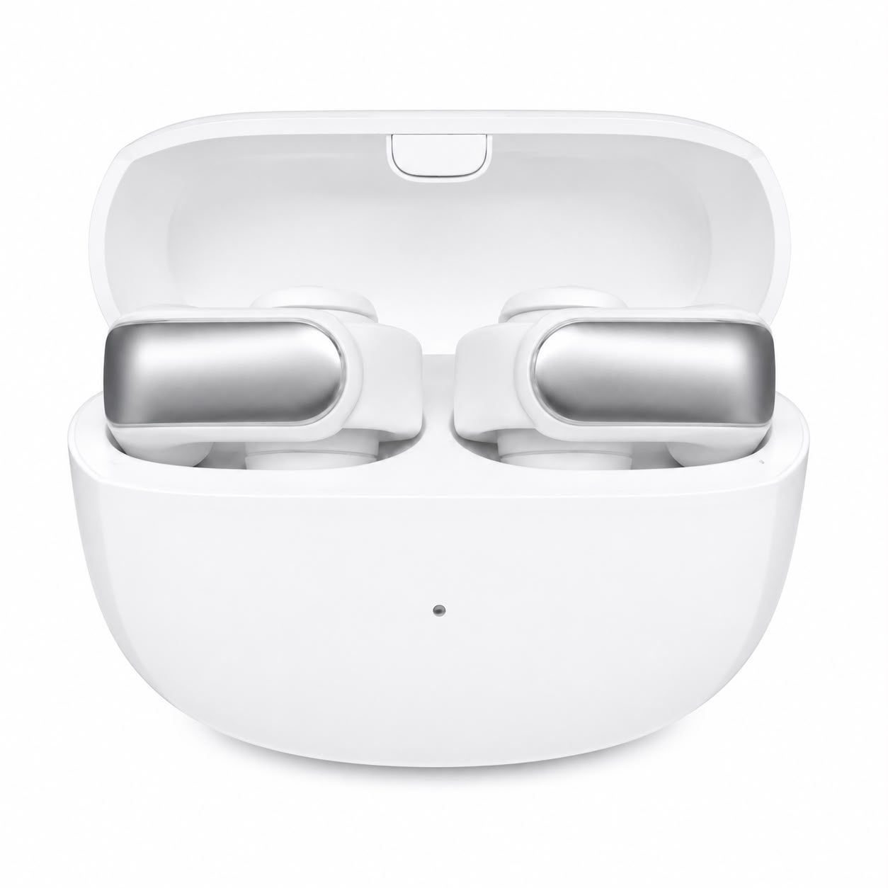 V12 Bluetooth earphones White