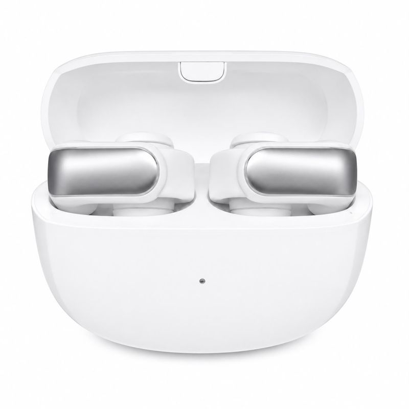 V12 Bluetooth earphones White