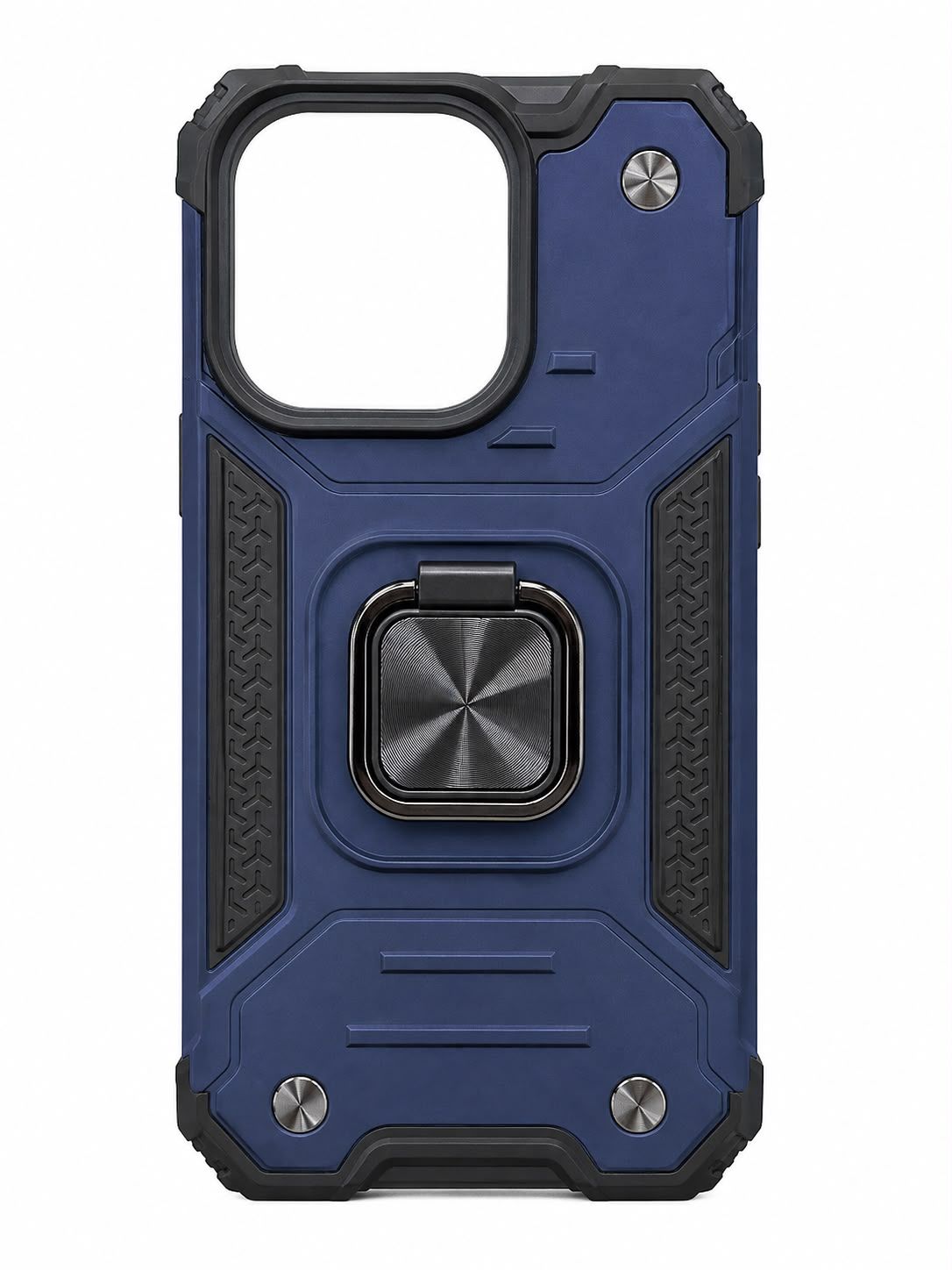 Union Magnetic Ring Case for Iphone 14 Pro- Navy Blue