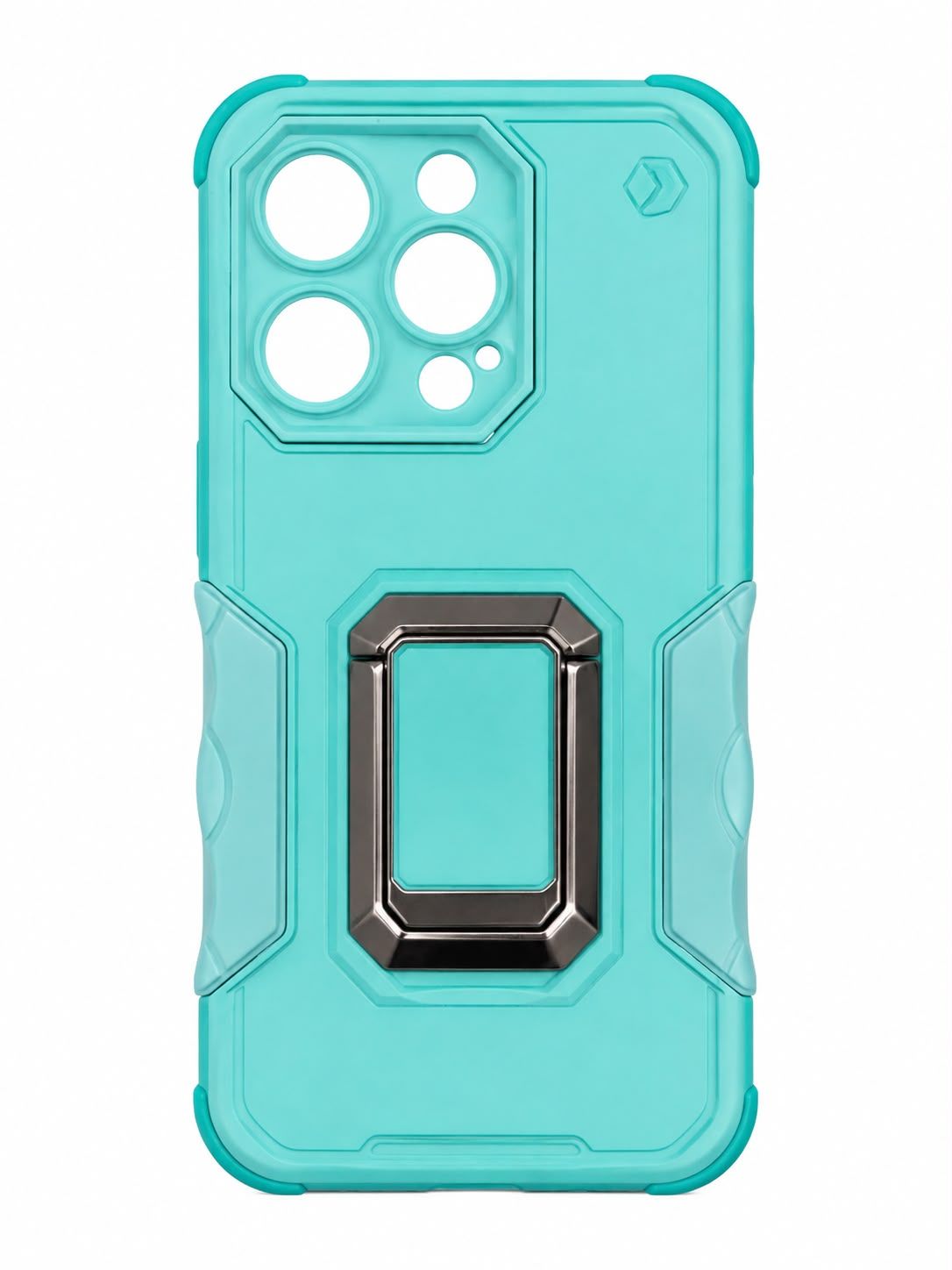 Magnet Flag Kickstand with Camera Protector Case for Iphone 14 Pro- Mint