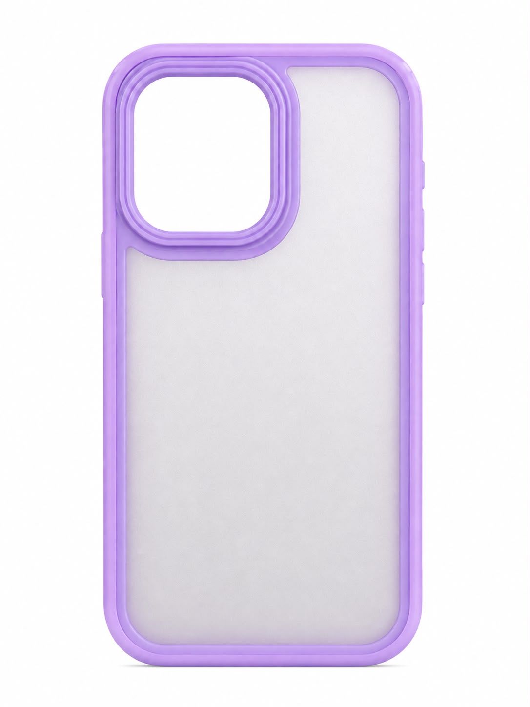 Frosted Double Layered Phone Case for Iphone 14 Pro- Lavender