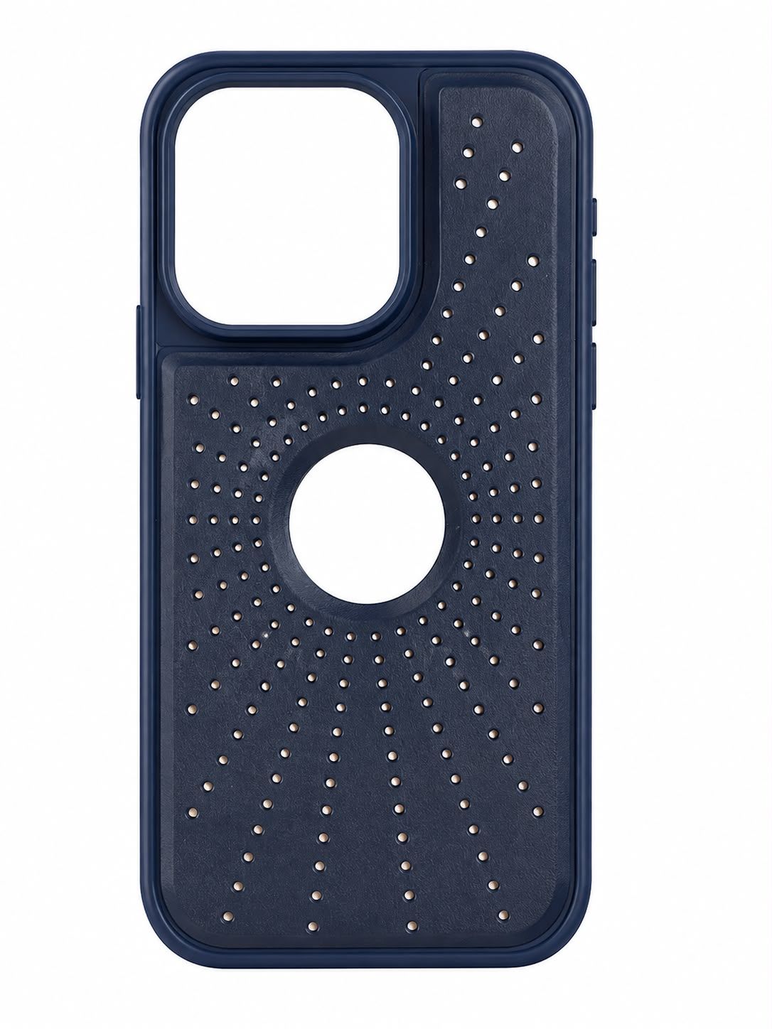 Textured Pattern Case for Iphone 14 Pro- Blue