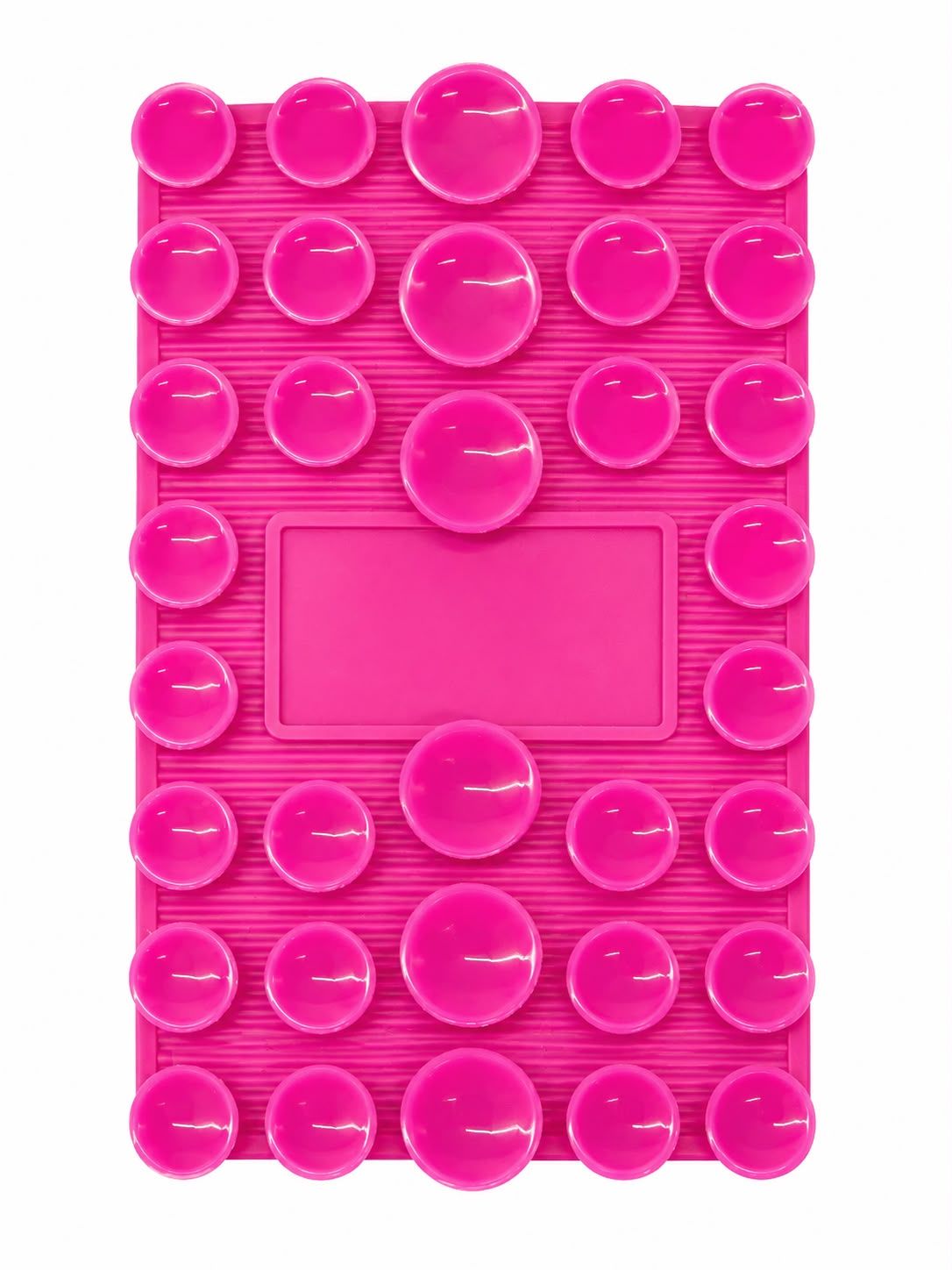 Arbitrary Curl Folding Desktop Suction Cup Phone Stand HOT PINK