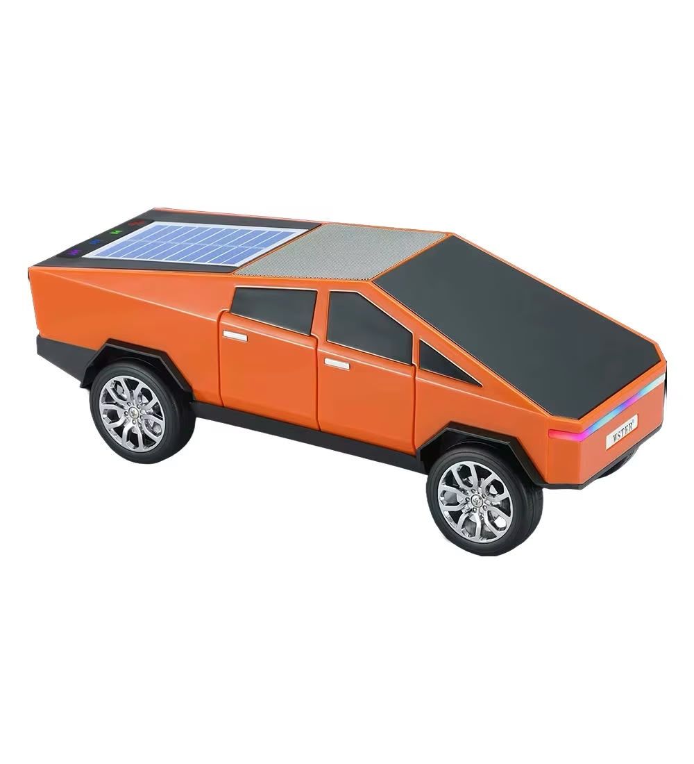 WS-699 Bluetooth speaker with solar energy ORANGE