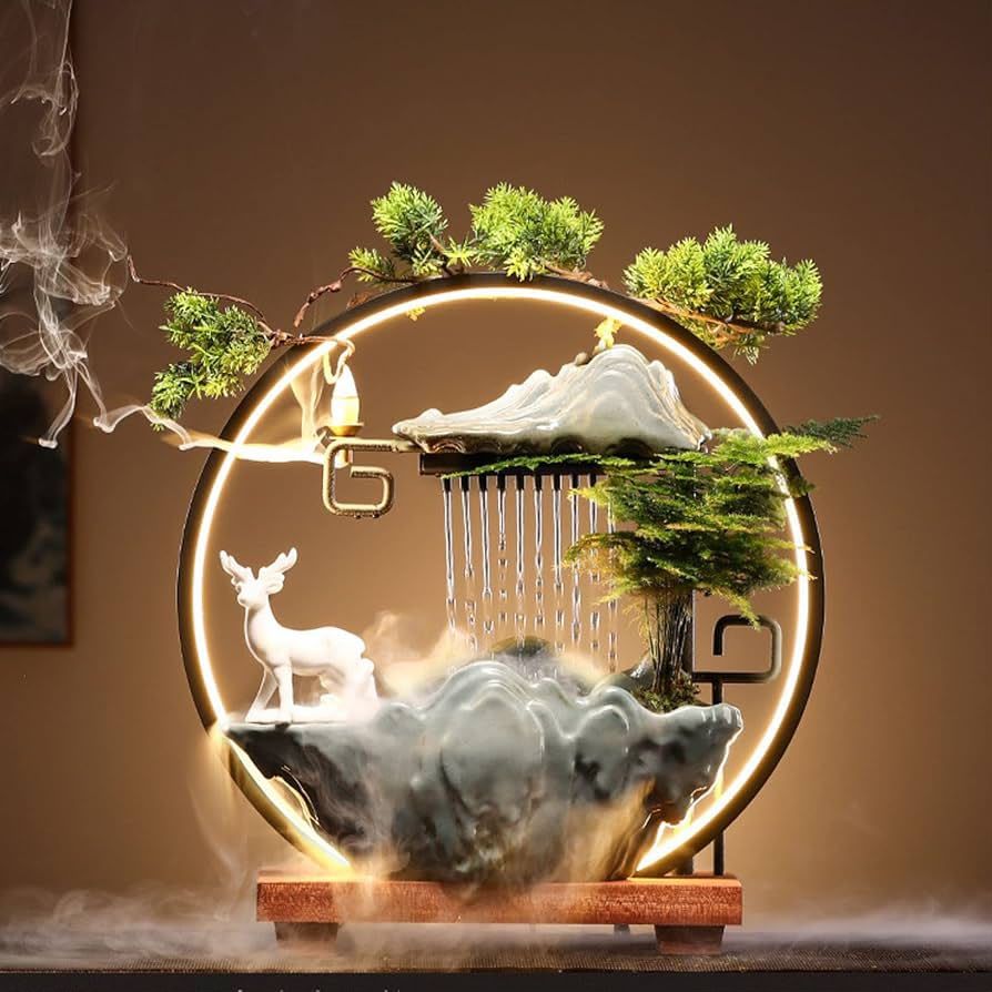 Yuanshan Rain Curtain Flowing Water Humidifier MEDIUM