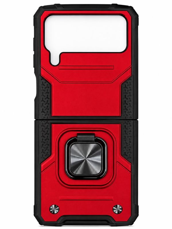 UNION MAGNET RING CASE FOR Flip 4 - Red