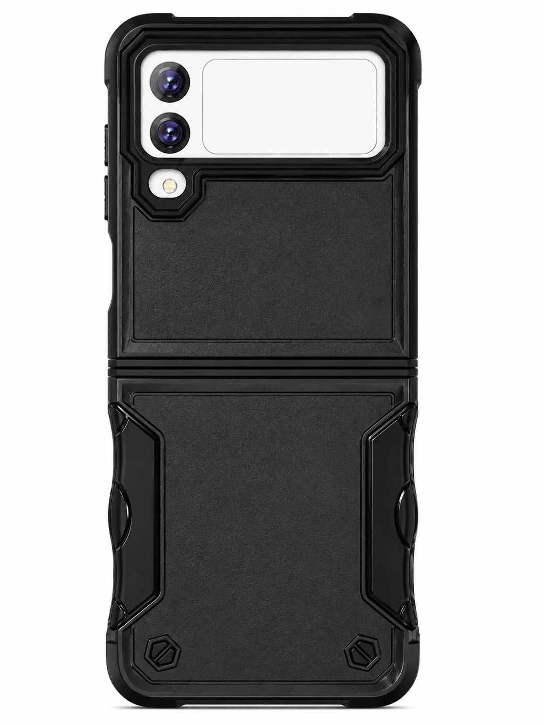 FLAG ARMOR CAES FOR GALAXY Flip 4- Black