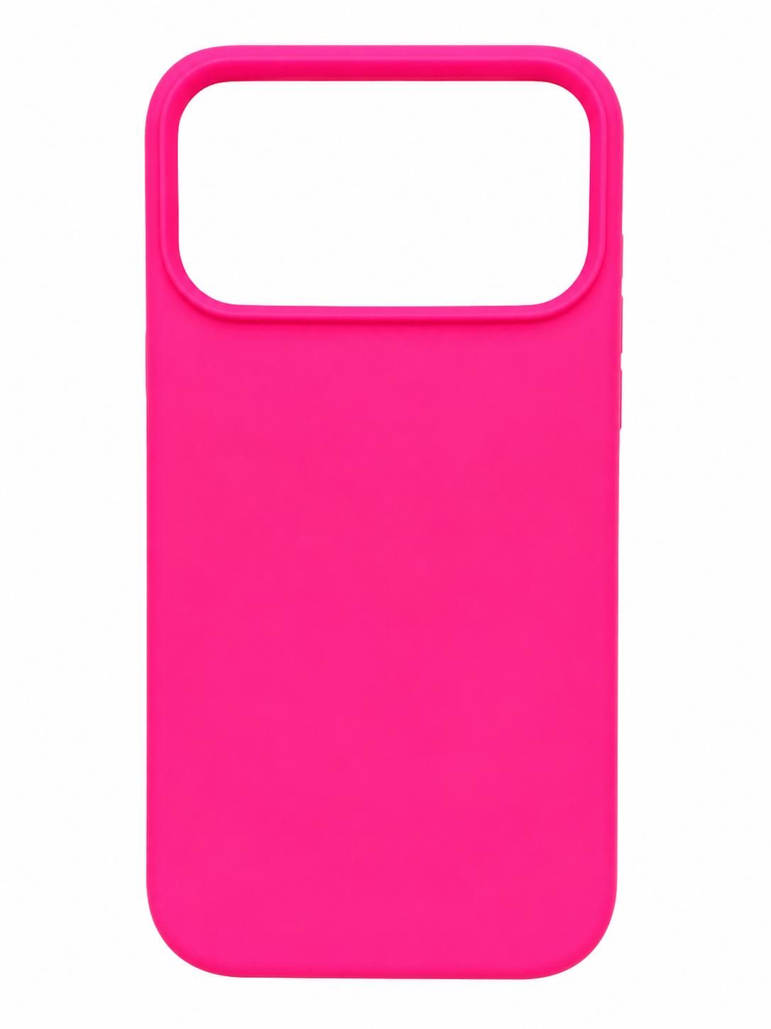 Silicone magsafe case for Iphone 17 Pro - Hot Pink
