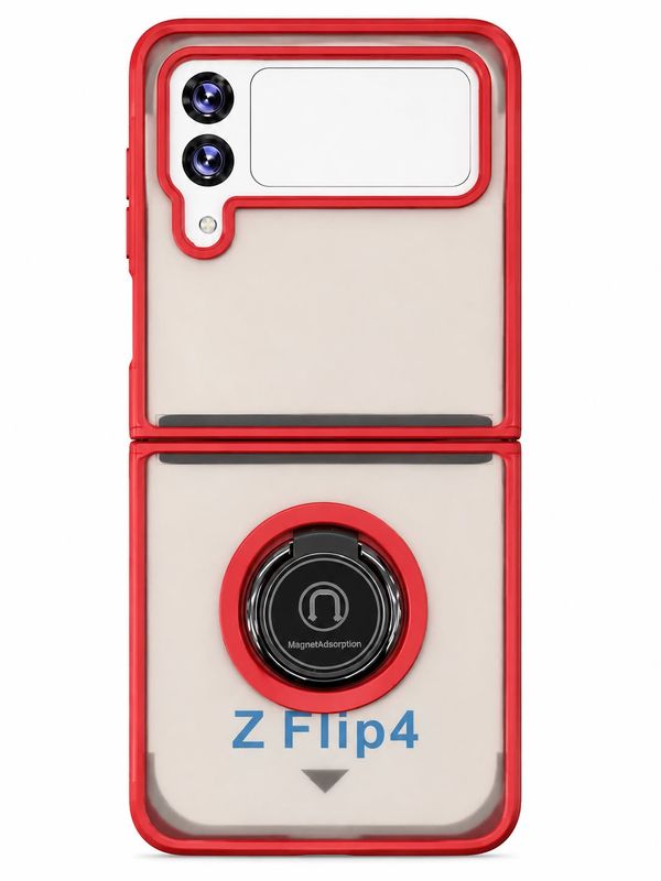 CRYSTAL MAGNET PLUS FOR GALAXY Flip 4 - Red