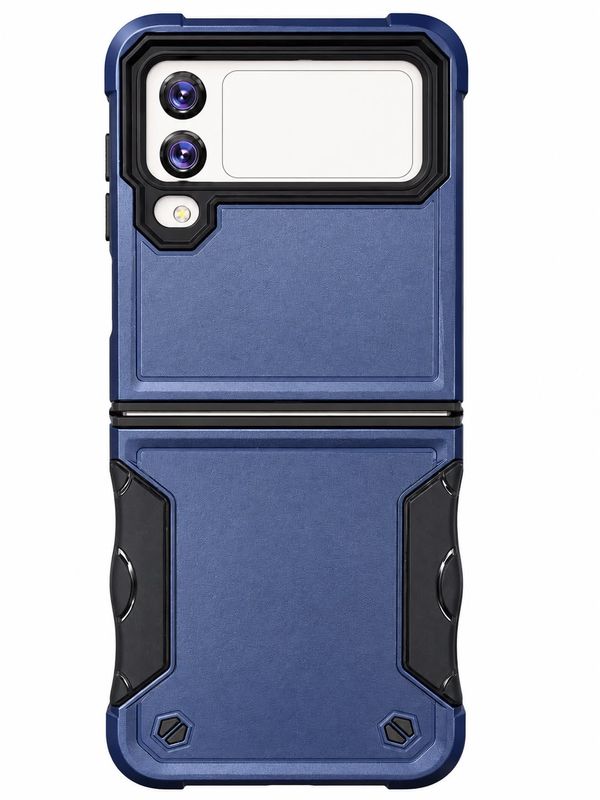 FLAG ARMOR CAES FOR GALAXY Flip 4- Blue