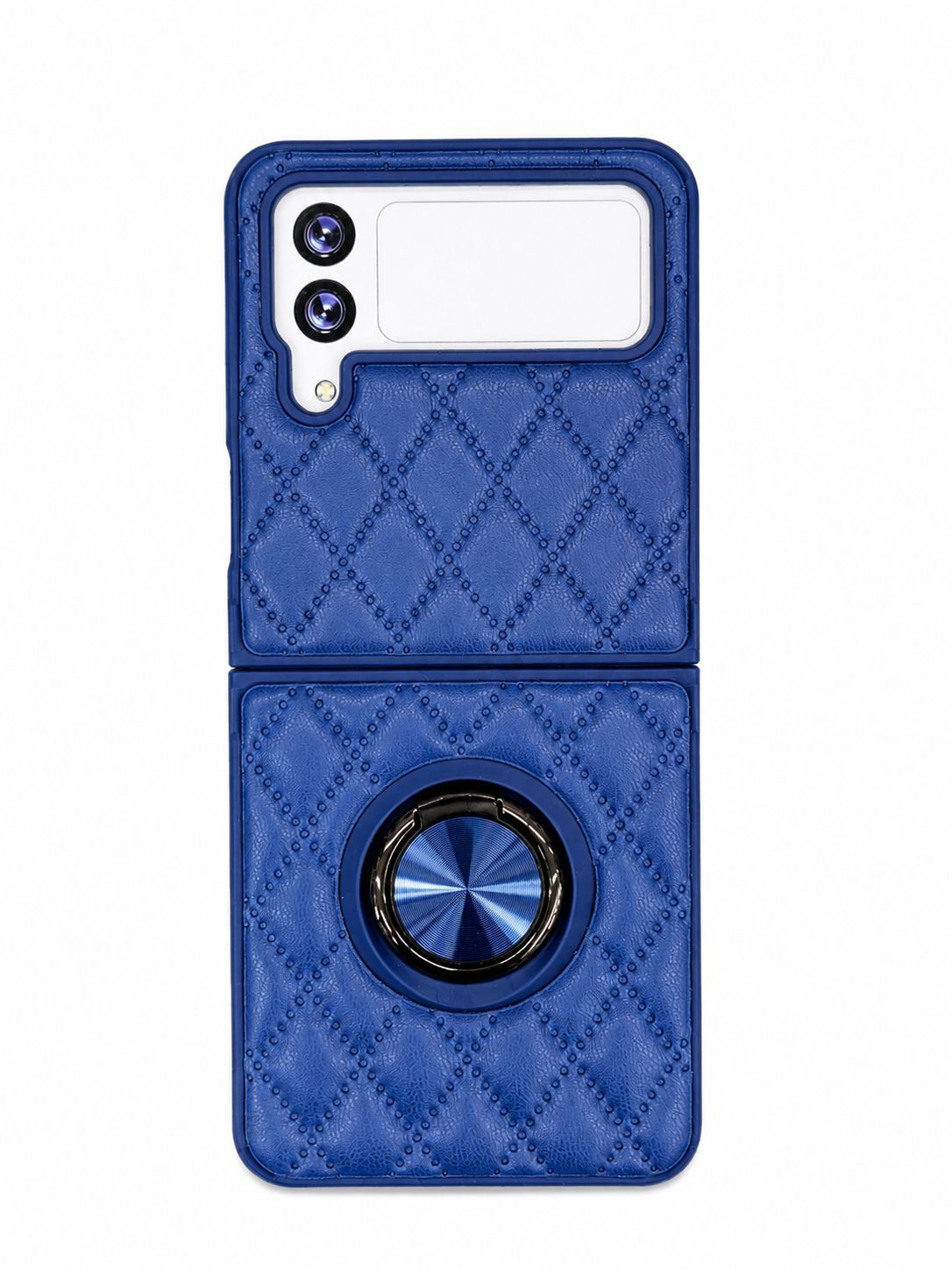 QYR PU03 CASE FOR GALAXY Flip 4  - Blue