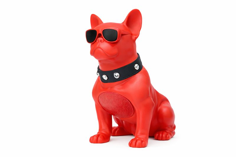 CH-M11 Big Dog Bluetooth Speaker-Red