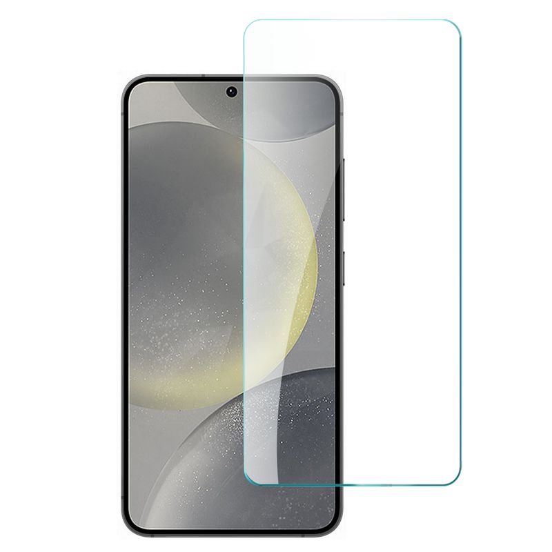 Bulk White Paper Card Package Black edged Tempered Glass For Samsung Galaxy s26 FE (Black)