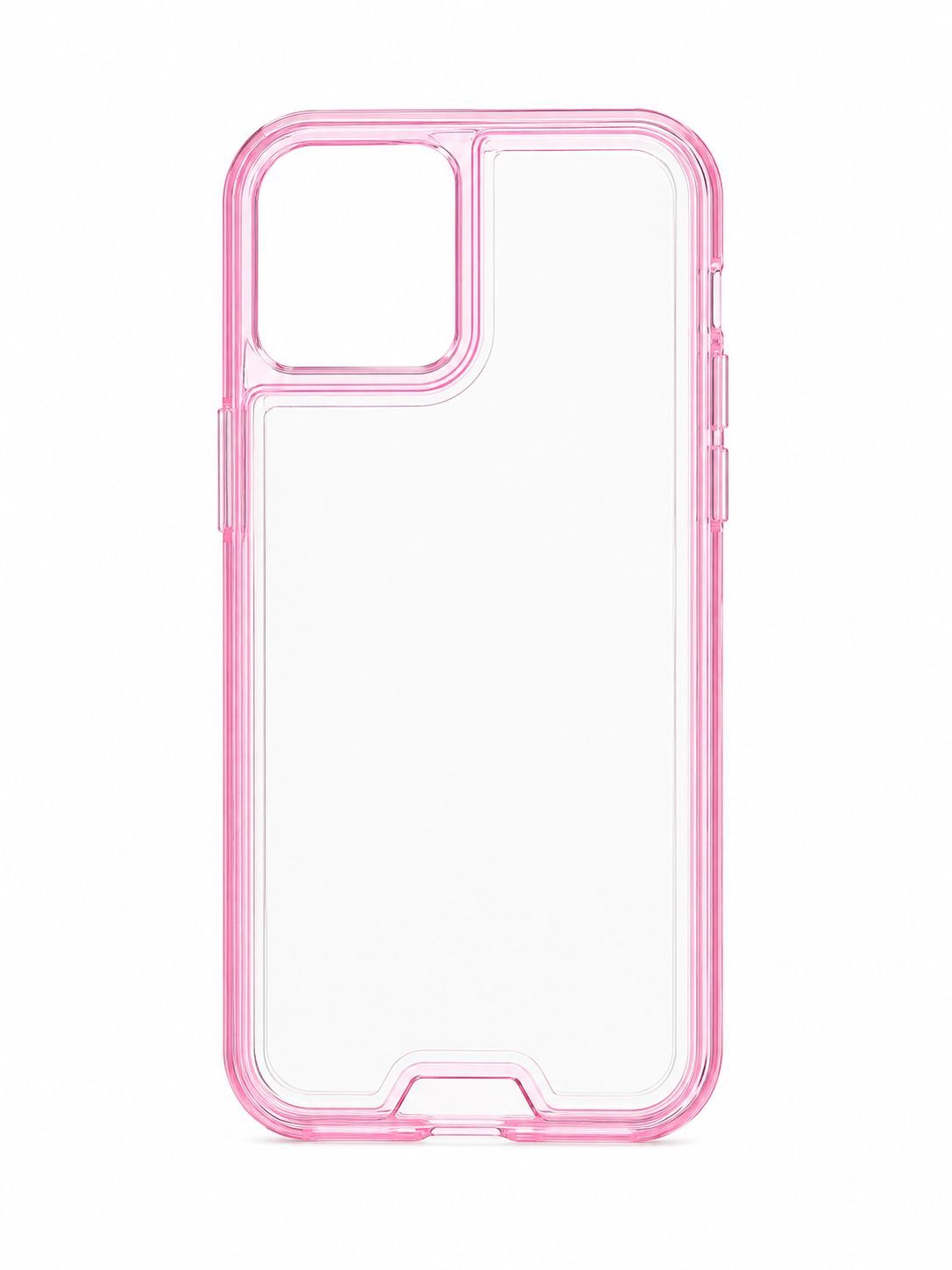 Clear Pink Double Layer Protective Case for Iphone 11 Pro