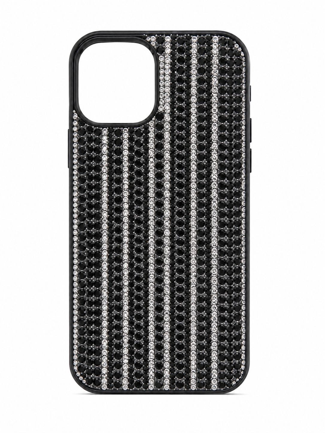 Pattern Bling Case for Iphone 11 Pro- Black and White