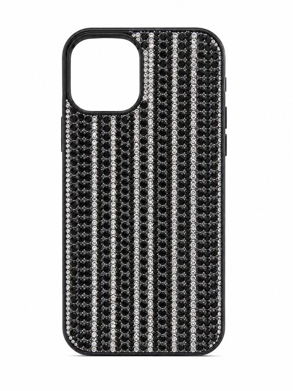Pattern Bling Case for Iphone 11 Pro- Black and White