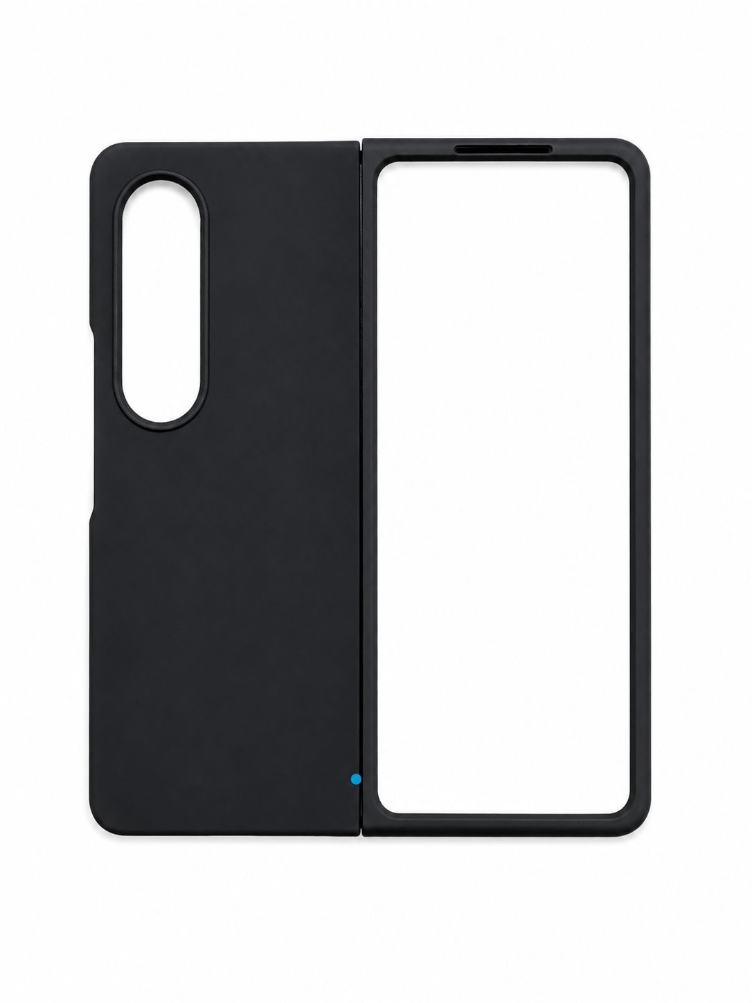 FULL SILICONE CASE AAA FOR Fold 4 - Black