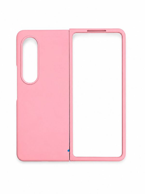 FULL SILICONE CASE AAA FOR Fold 4 - Baby Pink